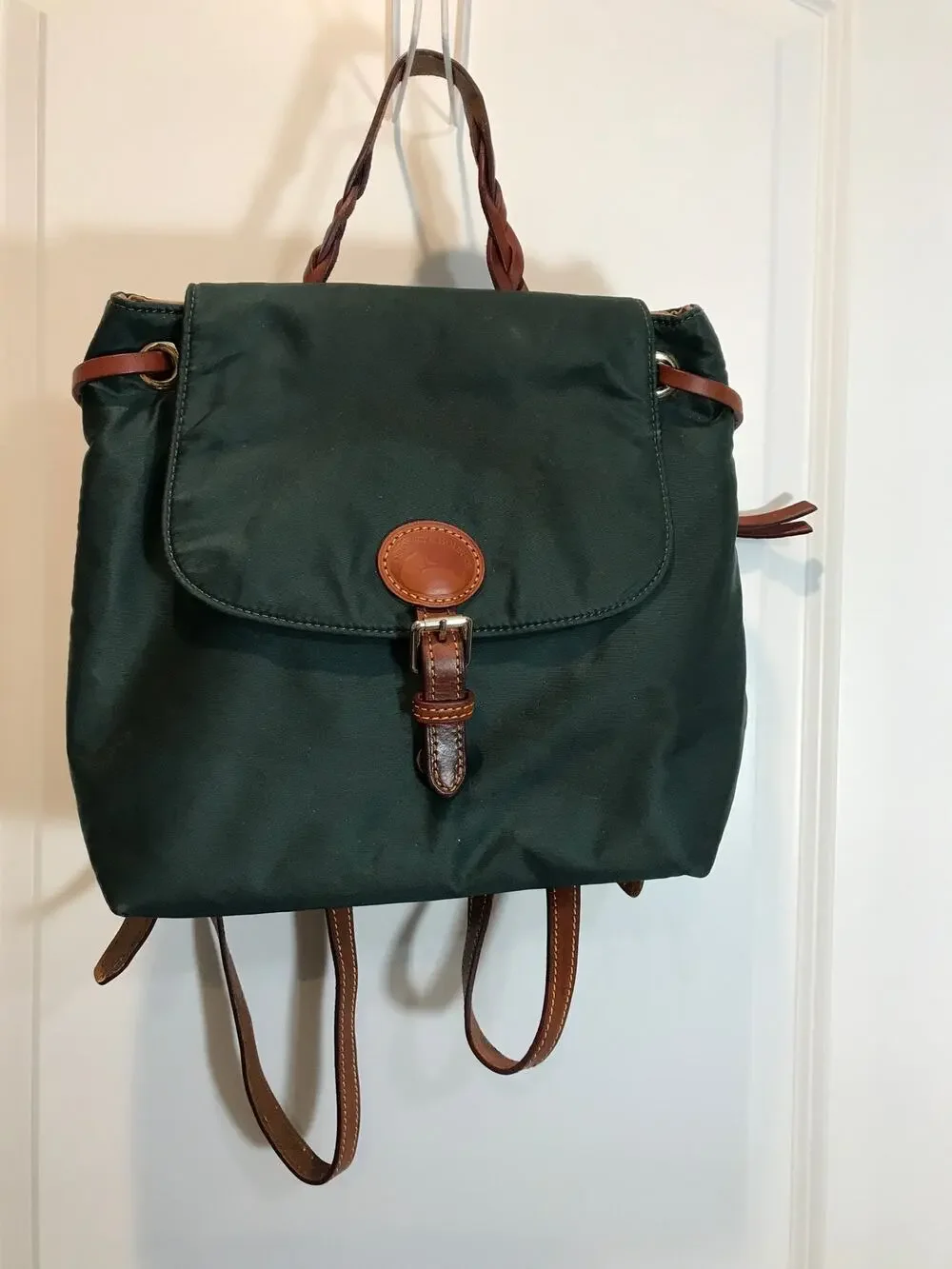 Dooney & Bourke Nylon Flap Backpack Style IN503